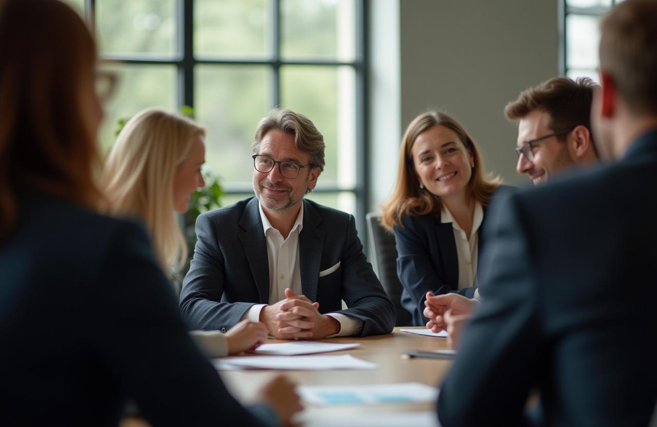 Professional workshop setting